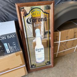 Vintage corona mirror