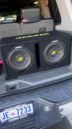 Car Amp And Subwoofers