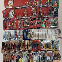 Huge NFL Card Lot! Prizm Draft Picks,Red Cracked Ice,Optic Rated Rookie,Select 