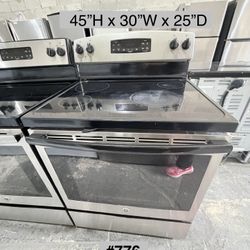 GE Stove Electric (#776). SEE PRICE DETAILS 