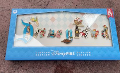 2026 Disneyland 70th Anniversary 11 Pin Set Jumbo Pin LE 2200