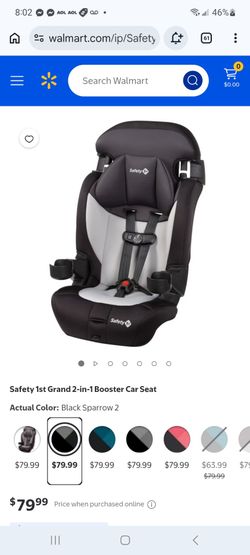 Safety 1st Grand 2-in-1 Booster Car Seat $60
