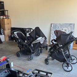 Disneyland Compliant Wagon Stroller LOT 4 Strollers