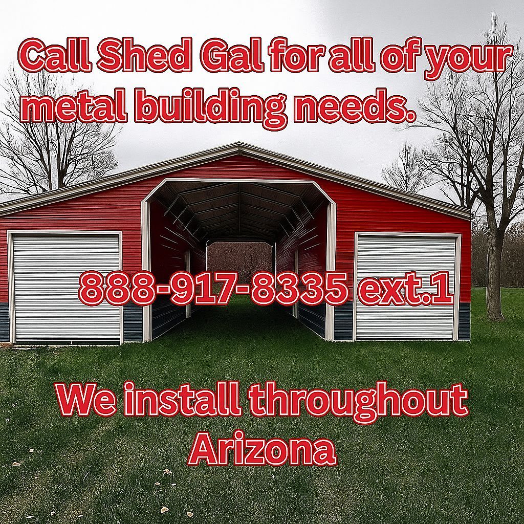 Arizona’s Most Patriotic Metal Storage Barn Is HERE! 🦅