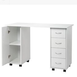 White desk new in box