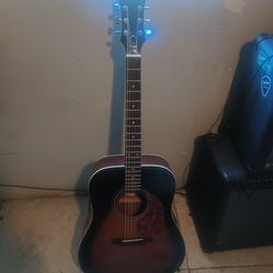 Epiphone acoustic guitar