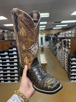 Men’s Python Boots