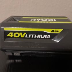 Ryobi 40V Lithium-Ion 4.0 Ah Battery