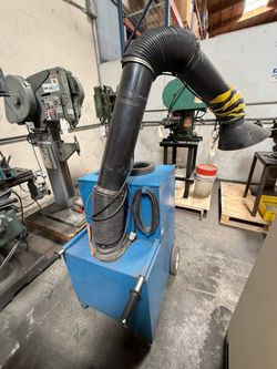 Donaldson Torit Portable Fume Extractor with Flexible Arm and Hood
