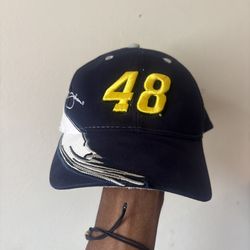 Vintage Jimmie Johnson #48 Lowe’s Racing NASCAR Hat Winner’s Circle