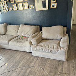 FREE Sectional Couch And Chair