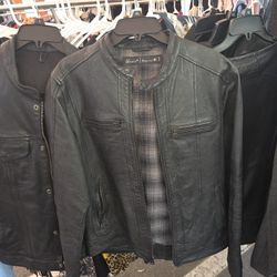 Levi Leather Jacket Capital E
