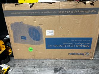 Brand new Mr cool heat pump air conditioner