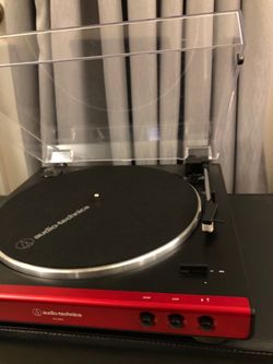 Audio Technica AT-LP60X Red Turntable