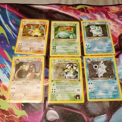 Pokemon Vintage 1995 1st edition holo Charizard Venusaur Blastoise Near mint