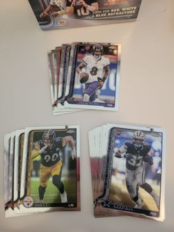 2025 topps chrome Football Lot