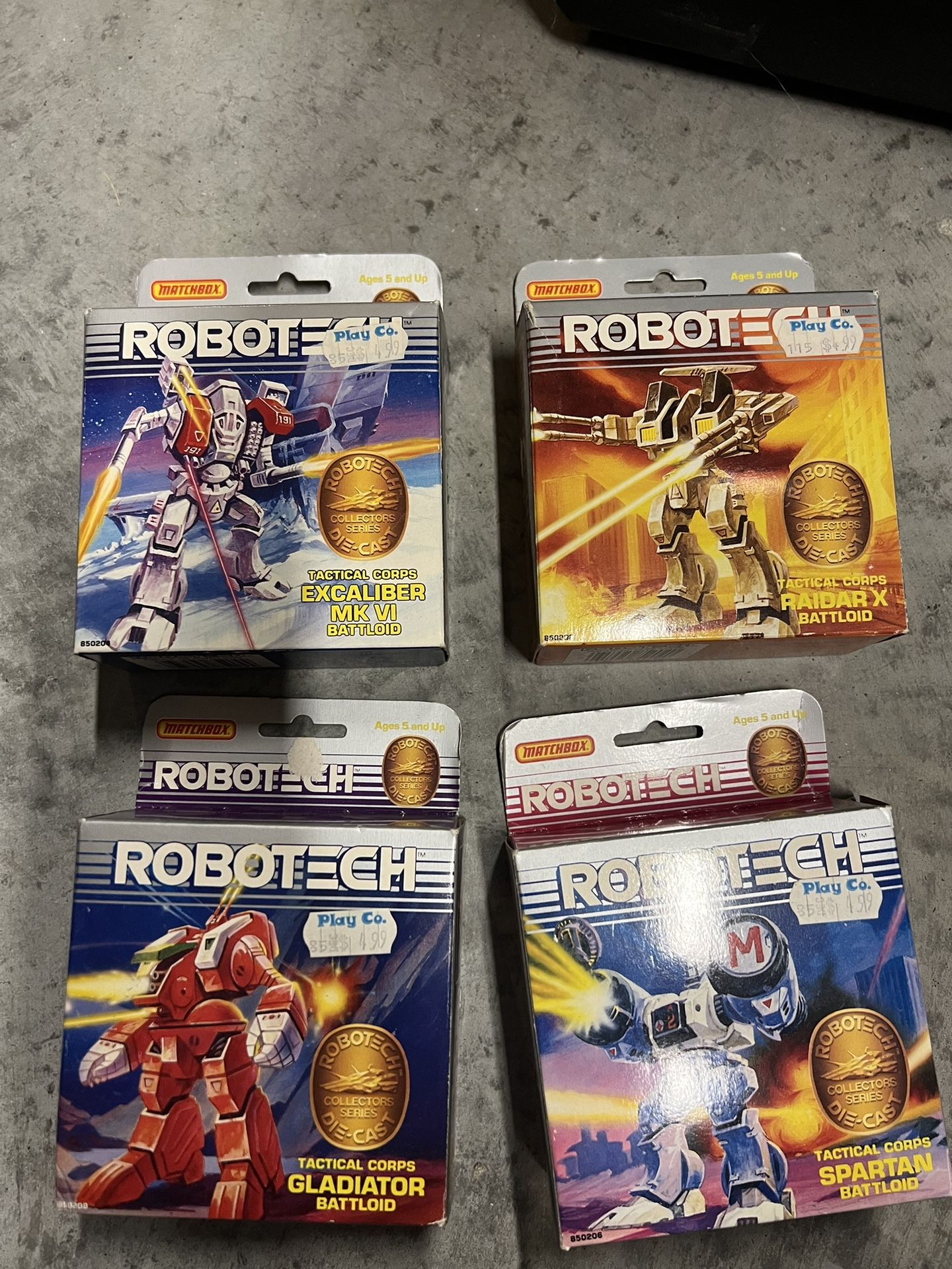 Matchbox Robotech Battloids