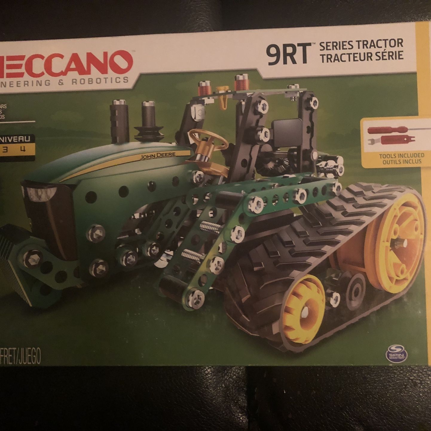 Meccano john deere excavator on sale