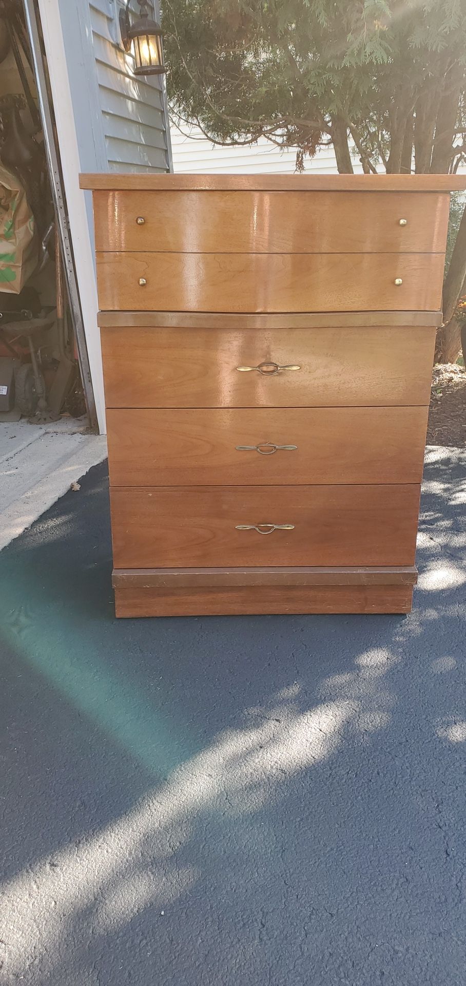 Vintage Wood  Dresser