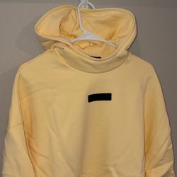 Fear Of God Essentials - Garden Yellow - NEW Medium Hoodie