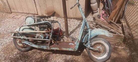 Vintage kushman scooter