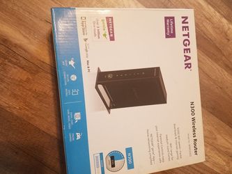 Netgear wireless router.