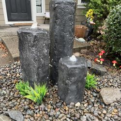 38” Triple Fountain Kit With Lights