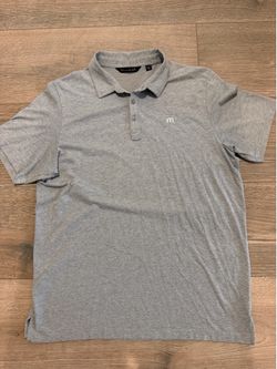 *Worn Once Perfect Condition* TravisMathew Heather Gray Polo Size XL