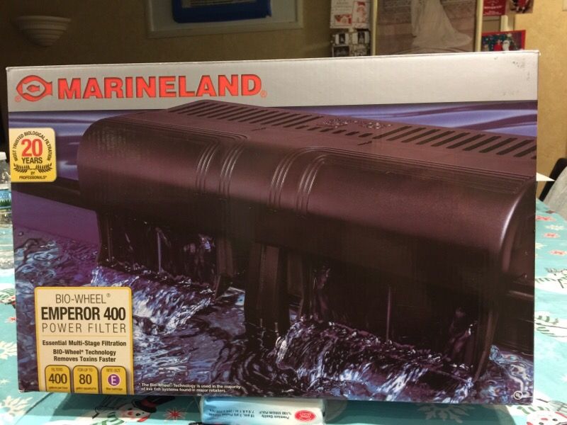 Marineland emperor 400 power filter aquarium fish tank