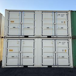 20 FOOT NEW 1-TRIP 2-SIDED DOOR ACCESS CONTAINER STD SHED,STORAGE,SHIPPING,CONEX