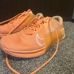 Nike Metcon 9 AMP Atomic Orange Gym Run Training DZ2616-800 Size 13 Mens Used