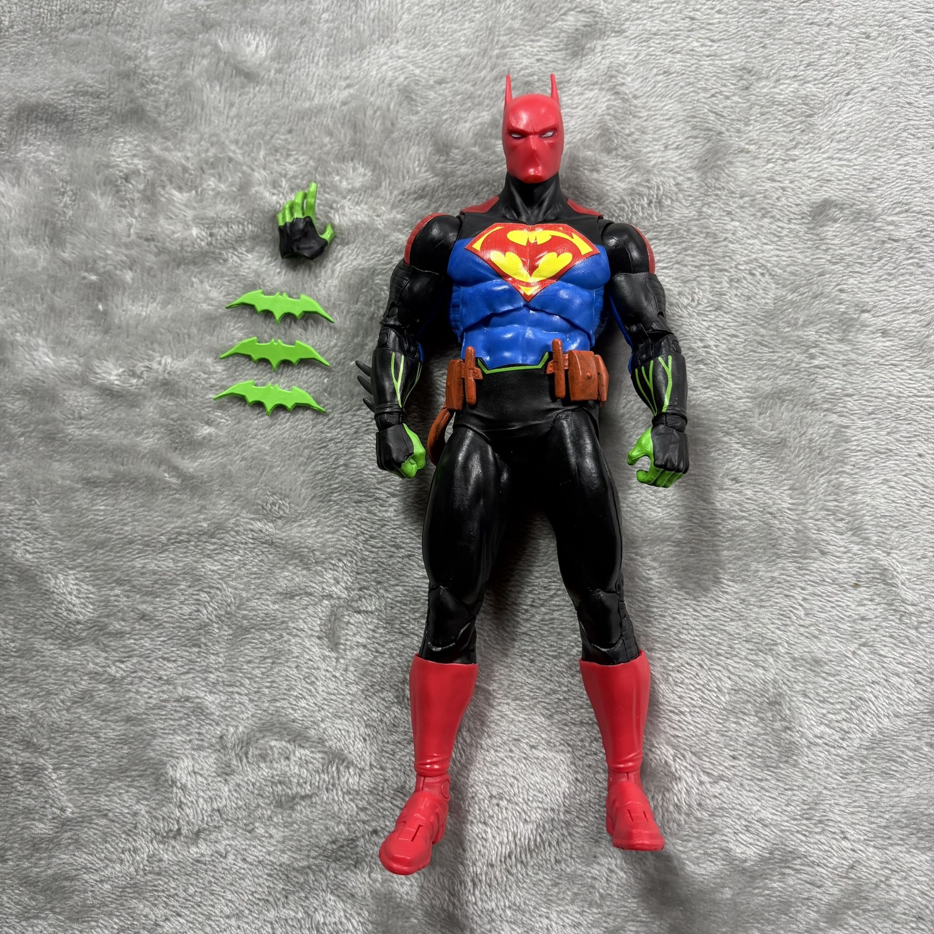 McFarlane Dc Multiverse Batman/ Superman Fusion 7” Action Figure