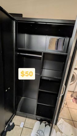 Steel wardrobe