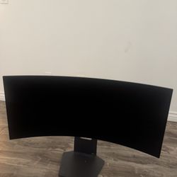 LG 34GS95QE 34-inch Ultragear OLED Curved Gaming Monitor WQHD 1440p 800R 240Hz 0.03ms AMD FreeSync Premium Pro NVIDIA G-Sync HDMI 2.1 DisplayPort Tilt