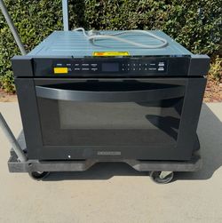 Cosmo 24” Microwave Drawer Black