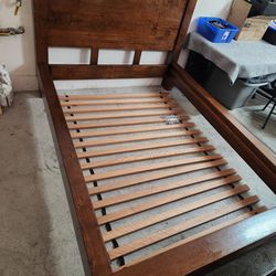 Pottery Barn Full Size Wood Bed from Indonesia