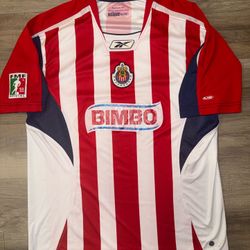 AUTHENTIC ORIGINAL 2005-06 Reebok Chivas De Guadalajara Jersey