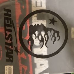 HELLSTAR, black medium shirt