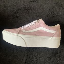 Platform Pink Vans 