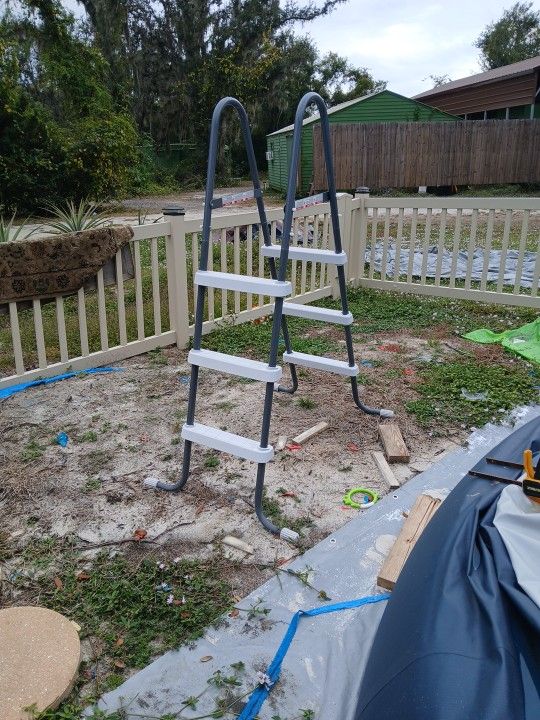 Pup For Above Ground Pool & Ladder