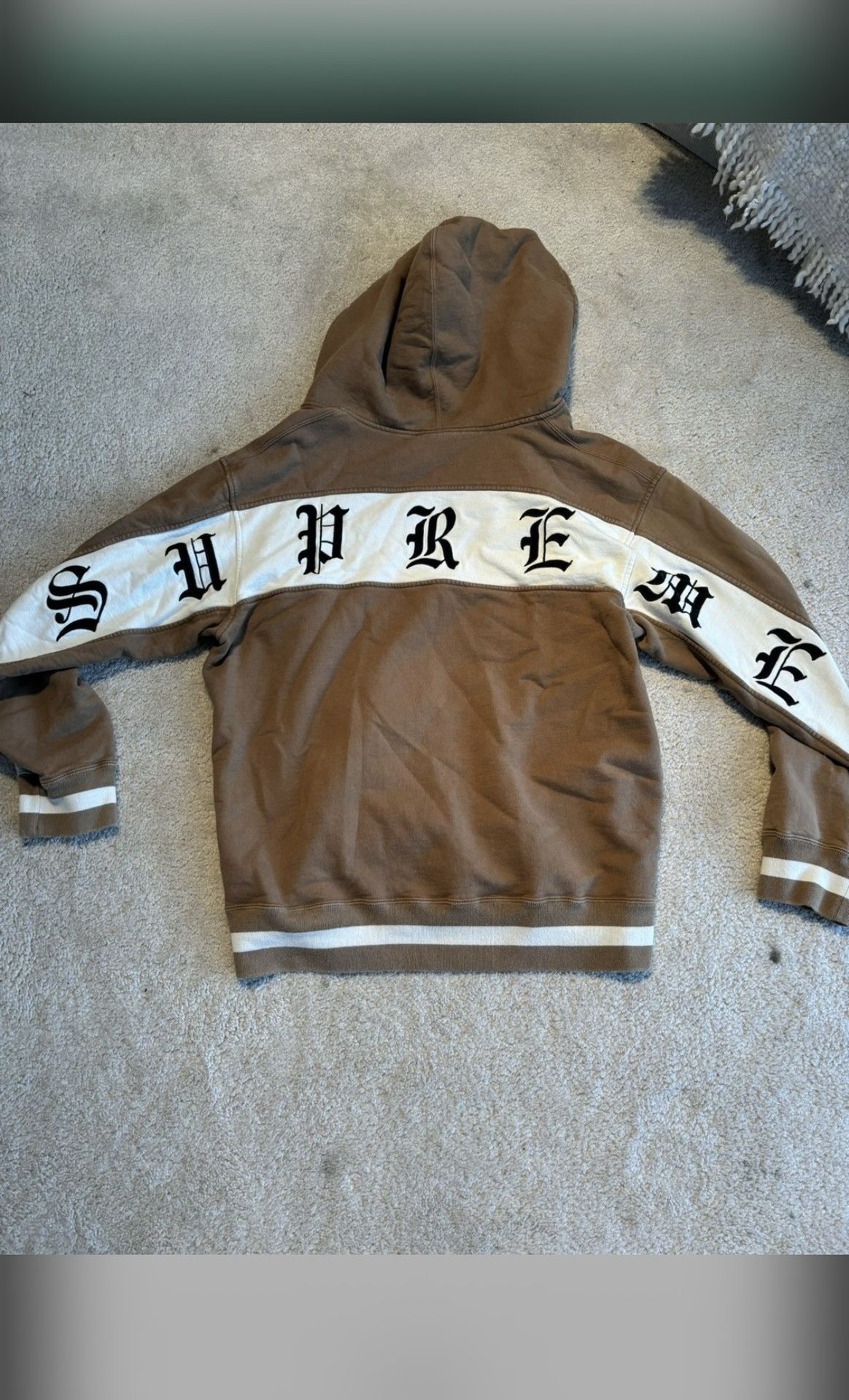 Supreme Hoodie Sz Large