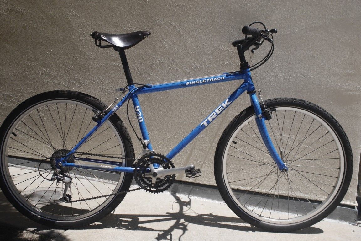 Trek 930 Singletrack Lugged Steel Vintage Mountain Bike USA Deore