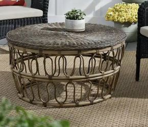 🆕! Outdoor HAMPTON BAY Large Conversation Table