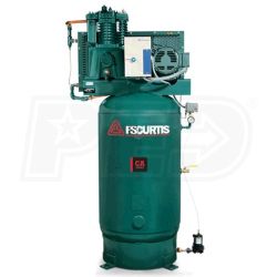 FS-Curtis CA7.5 7.5-HP 80-Gallon UltraPack Two-Stage Air Compressor