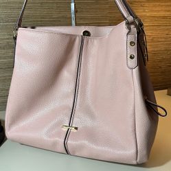 Anne Klein Pale Pink Shoulder Bag 