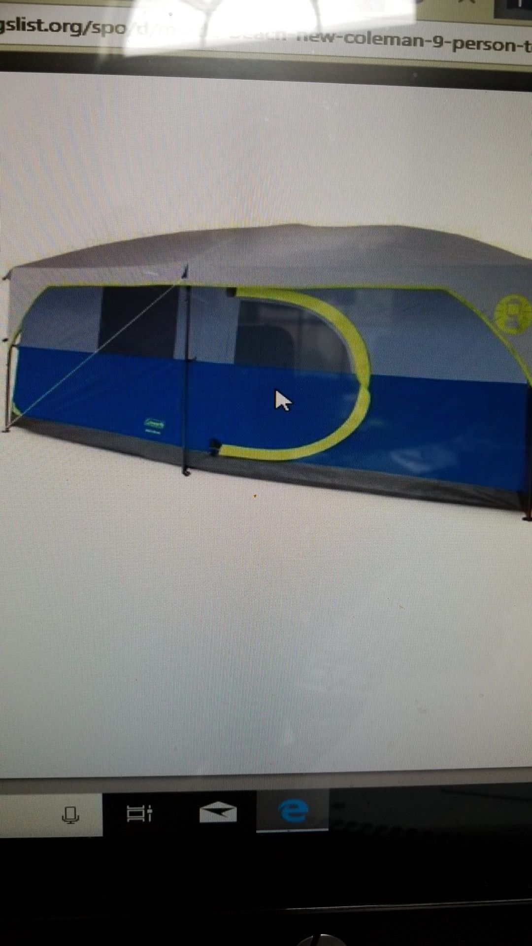 New Coleman 9 person tent