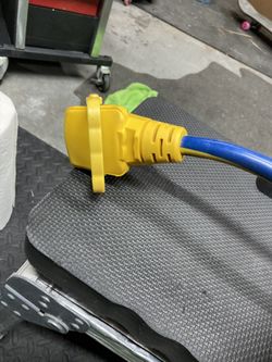 Heavy duty extension cord converter