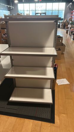Retail Gondola Shelving Display Unit – Double-Sided Adjustable Store Fixture