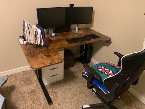 Standing Desk- Height Adjustable, Very Sturdy