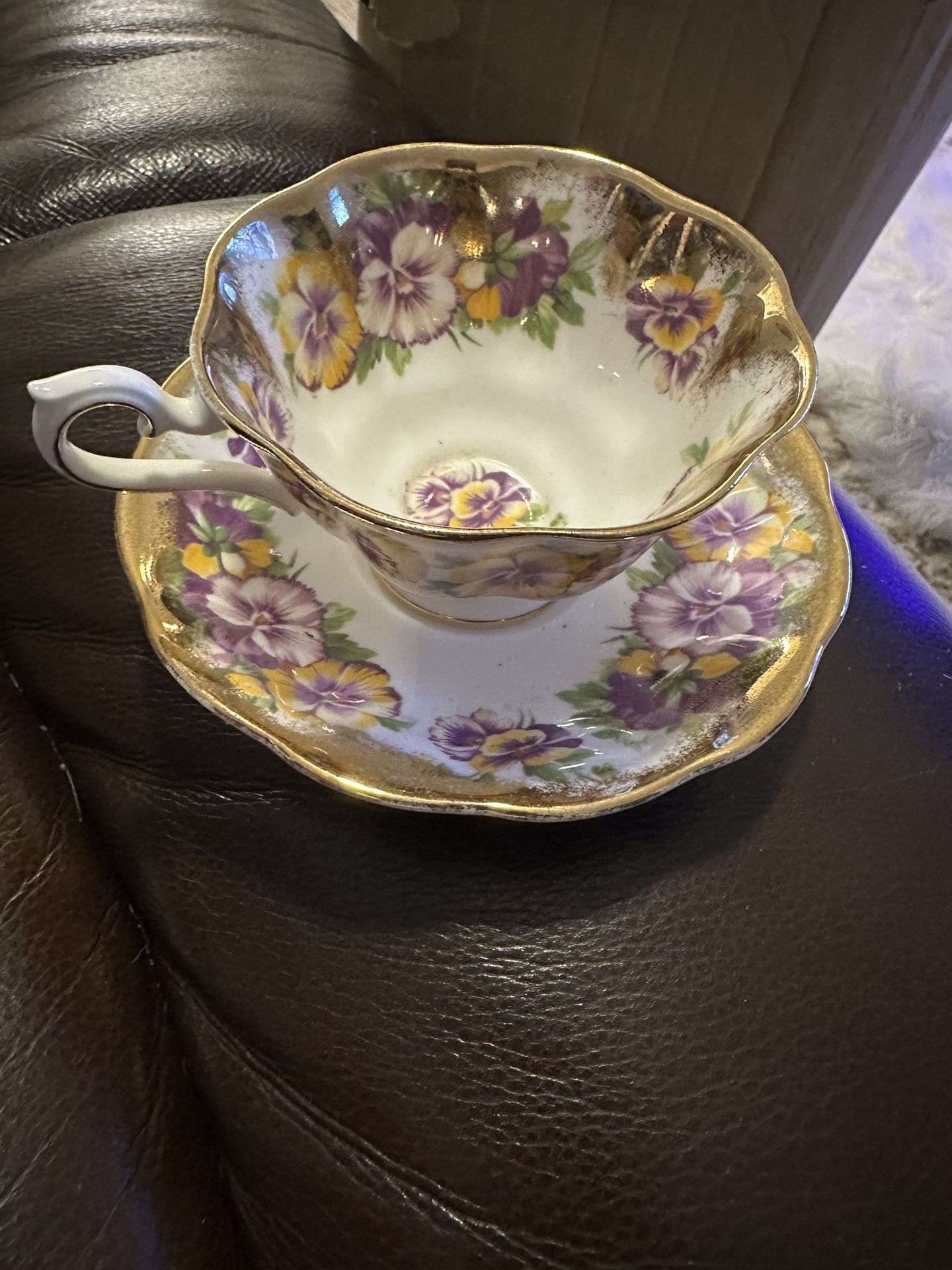Royal Albert Vintage Teacup and Saucer | Bone China | Teacup Collection